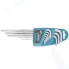 Набор ключей TORX GROSS 16408, 9 шт: T10-T50, экстра-длинные, S2, сатинированные