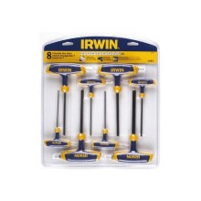 Набор шестигранных ключей IRWIN T10771, 8шт, с рукоятками: 2.0, 2.5, 3.0, 4.0, 5.0, 6.0, 8.0, 10.0