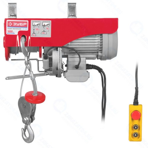 Тельфер электрический ЗУБР ЗЭТ-1000, серия «МАСТЕР»