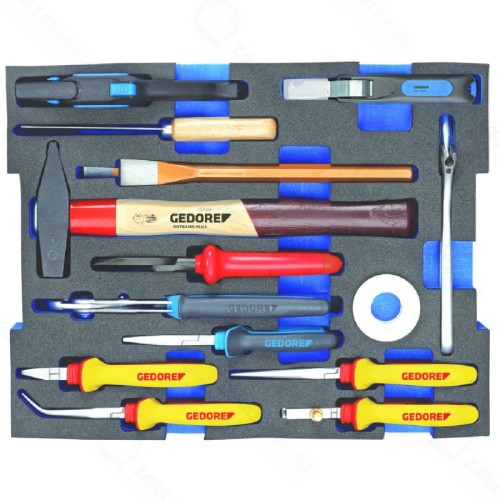 Комплект электрика Gedore 2936836 в 2/2 L-BOXX 136 Module, 15 шт., 442 х 357 х 151 мм