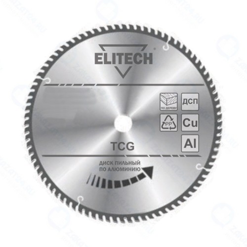 Диск пильный ELITECH ф230х30 80зуб д\алюминия