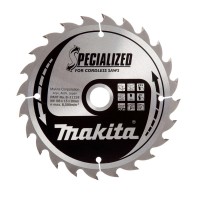 Диск пильный Makita ф165х20х1.5мм,24зуб,д\акк диск пил