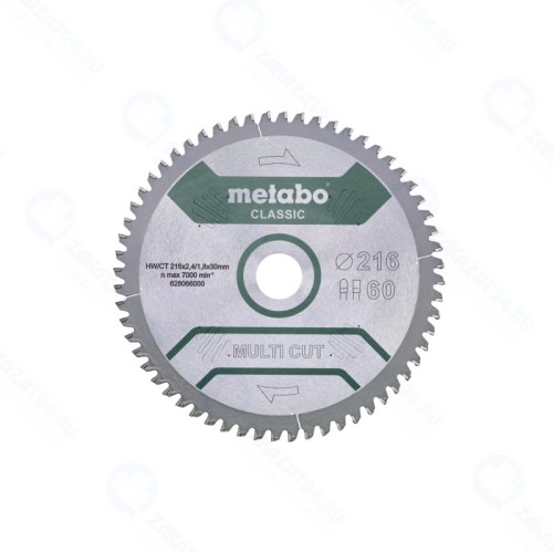 Пильный диск Metabo MultiCutClassic 305x30 80 FZ/TZ5°neg/B (628667000)