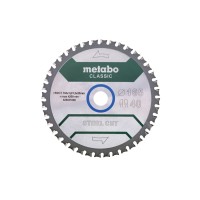 Пильный диск Metabo SteelCutClassic 165x20 FZFA/FZFA 4° /B (628651000)