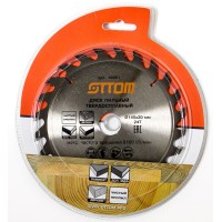 Диск пильный OTTOM для ламината, дерева, мдф, дсп, 140x20/16/12,75-24т