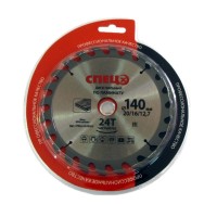Диск пильный СПЕЦ 140мм*24зуб*20/16/12,7мм, по ламинату