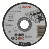 Круг отрезной BOSCH Expert for INOX 115 x 1мм, прямой
