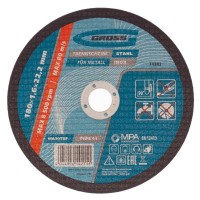 Диск отрезной Gross 74382 по металлу, 180 х 1,6 х 22,2 мм