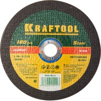 Круг отрезной KRAFTOOL 180x1.6x22.23 мм, по металлу для УШМ 36250-180-1.6