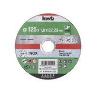 Диск отрезной KWB 712112, по металлу, Energy Saving, 125х1х22,2мм