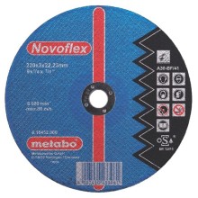 Диск отрезной METABO Novoflex 230x3,0 прямой А30 616452000