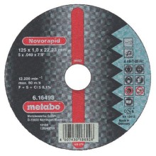 Диск отрезной Metabo Flexiamant S 125x2,0 прямой А36Т 616107000