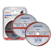Диск Dremel DSM 520 отрезной по бетону , 2 шт Диск Dremel DSM 520 отрезной по бетону , 2 шт