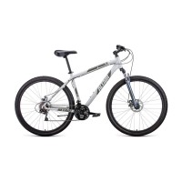 Горный велосипед ALTAIR AL 29 D 2021, серый/черный, рост 19"