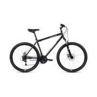 Горный велосипед ALTAIR MTB HT 27,5 2.0 disc 2021, черный/серебристый, рост 17"
