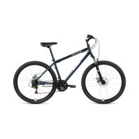 Горный велосипед ALTAIR MTB HT 27,5 2.0 disc 2021, темно-синий/белый, рост 17"