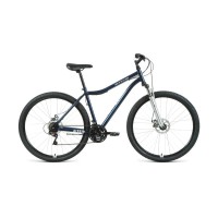 Горный велосипед ALTAIR MTB HT 29 2.0 disc 2021, темно-синий/серебристый, рост 19"