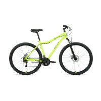Горный велосипед ALTAIR MTB HT 29 2.0 disc 2021, ярко-зеленый/черный, рост 19"