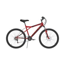 Горный велосипед Black One Element 26 D красный/серый/черный 18"