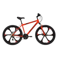 Горный велосипед Black One Onix 26 D FW красный/черный/красный 20"