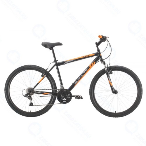 Горный велосипед Black One Onix 26 черный/серый/оранжевый 20
