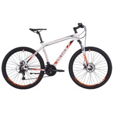 Горный велосипед DEWOLF Ridly 20, белый/красно-оранжевый/черный, рама 18