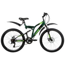 Горный велосипед Foxx 26" Freelander зеленый, размер 18" 26SFD.FREELD.18GN1