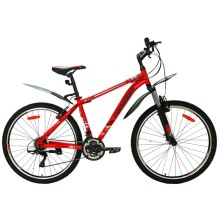 Горный велосипед Nameless S7000 27,5", серый/красный, 19" Горный велосипед Nameless S7000 27,5", серый/красный, 19"