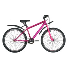 Женский велосипед RUSH HOUR 26" NX 600 V-brake ST рама 16", розовый