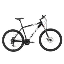 Горный велосипед Stark Hunter 27.2 HD черный/белый 18"