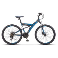 Горный велосипед STELS Focus MD 26" 21-sp (V010) синий, рама 18"