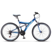 Горный велосипед STELS Focus V 26 18-sp V030 18" Темный-синий/Синий