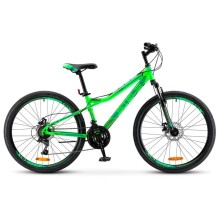 Горный велосипед STELS Navigator 510 MD 26 (V010) неоновый-зелёный, рама 14''
