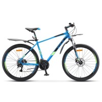 Горный велосипед STELS Navigator 645 D 26 V020, рама 18", Синий