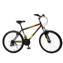 Подростковый велосипед TOPGEAR Forester, колеса 24", черный ВН24139