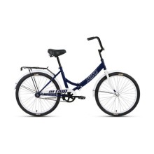 Складной велосипед Altair City 24 2021, темно-синий/серый/, рама 16"