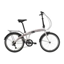 Складной велосипед Stark '21 Jam 24,2 V серебристый/коричневый