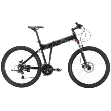 Складной велосипед Stark Cobra 26,2 HD черный/серый 20"