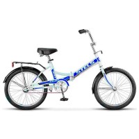 Складной велосипед STELS Pilot 410 20 (Z011) синий, рама 13.5"