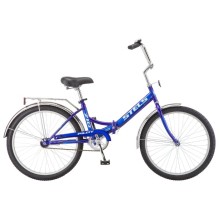 Складной велосипед STELS Pilot 710 24 (Z010) синий, рама 16"