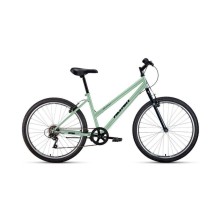 Женский велосипед Altair MTB HT 26 low 2021, мятный/черный, рама 15"