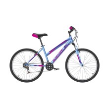 Женский велосипед Black One Alta 26 голубой/розовый/фиолетовый 16'