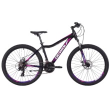 Женский велосипед DEWOLF Ridly 30 W, черный/фиолетовый/пурпур, рама 16