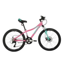 Подростковый велосипед Foxx 24" Camella розовый, рама 12" 24AHD.Camella.12PN21