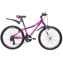 Подростковый велосипед Novatrack 24" Katrina, фиолетовый 2 (рама 12)