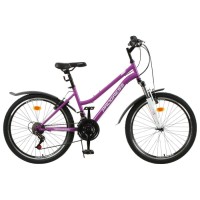 Подростковый велосипед 24" Progress Ingrid Pro RUS, цвет фиолетовый, размер 15"