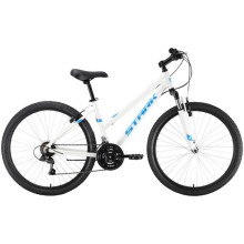Женский велосипед Stark'22 Luna 26.1 V Steel белый/голубой 14.5"