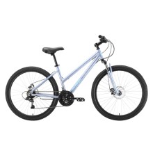 Женский велосипед Stark Luna 26,1 D серый/голубой 14,5"