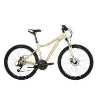 Женский велосипед Stinger 26" Laguna Evo бежевый, размер 15", MICROSHIFT 26AHD.LAGUEvo.15BG10