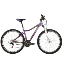 Женский велосипед Stinger 27.5" Laguna Std фиолетовый, размер 19", MICROSHIFT 27AHV.LAGUStd.19VT10